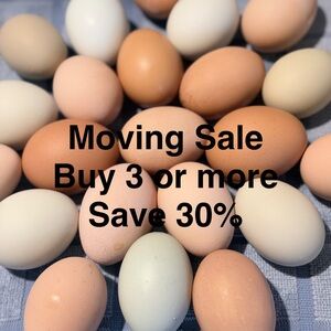 Moving sale